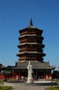 Wooden pagoda