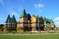 The wooden Palace of the king Alexei Mikhailovich in Kolomenskoye (reconstruction), Moscow