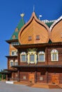 Wooden palace of tzar in Kolomenskoe, Russia