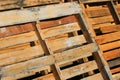 Wooden Pallets Royalty Free Stock Photo