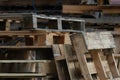 Wooden Pallets Royalty Free Stock Photo