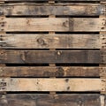 Wooden pallets background with space for your text or image. Royalty Free Stock Photo
