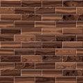 Wooden paneling for seamless background