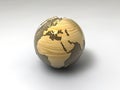 Wooden paperweight Royalty Free Stock Photo