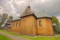 Wooden Parish Church of the Immaculate Conception in Spytkowice, Nowy Targ County, Poland Royalty Free Stock Photo