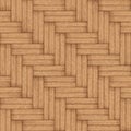 Wooden parquet floor - vector seamless texture