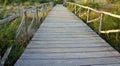 Wooden Pathway