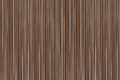 Wooden pattern with parallel vertical lines ribbed background dark brown