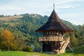 Wooden pavilion