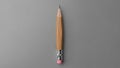 Overall the pencil is positioned vertically in the center of the Royalty Free Stock Photo