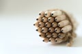 Wooden pencils Royalty Free Stock Photo