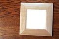 Wooden photo frame