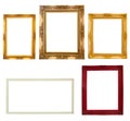 Wooden photo frame collection