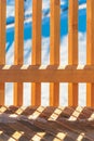 Wooden picket fence Royalty Free Stock Photo