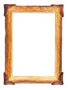 Wooden picture frame