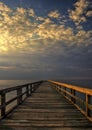 Wooden Pier Royalty Free Stock Photo