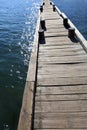 Wooden pier Royalty Free Stock Photo