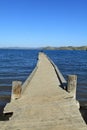 Wooden pier Royalty Free Stock Photo