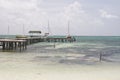 Wooden pier, Caye Caulker