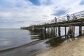 Wooden pier Sopot