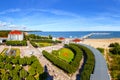 Wooden pier in Sopot Royalty Free Stock Photo