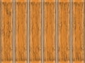 Wooden plank lines pattern texture and gnarl line surface brown beautiful board for background. Vector illustration Royalty Free Stock Photo