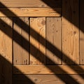 To be part of a floor or wall with the sunlight creating a warm Royalty Free Stock Photo