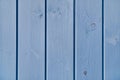 Wooden planks background painted in blue color. Soft light blue wooden texture. Royalty Free Stock Photo