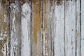 Wooden Planks with cracked color Paint, background Royalty Free Stock Photo