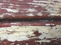 wooden planks, old painted planks from bastards Royalty Free Stock Photo