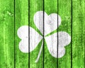 Wooden Planks - St Patrick`s Day