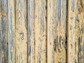 Yellow wood texture peeling paint Royalty Free Stock Photo