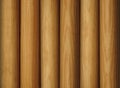 Wooden poles as a background