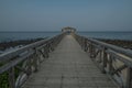 Wooden pontoon in Sao Tome