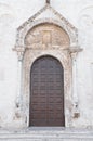 Wooden Portal of Basilica St. Nicholas. Bari. Apul