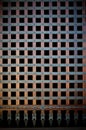 Wooden portcullis Royalty Free Stock Photo