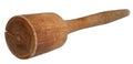 Wooden potato masher Royalty Free Stock Photo