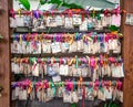 Wooden prayer tablets