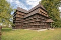 The Wooden Protestant Articular Church in Hronsek, Banska Bystrica, Slovakia. Unesco World Heritage Site Royalty Free Stock Photo