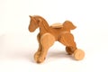 Wooden pull toy Royalty Free Stock Photo