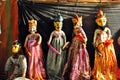 Wooden puppets in Rajasthan Royalty Free Stock Photo