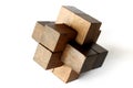 Wooden Puzzle Royalty Free Stock Photo