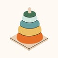 montessory toy vector Royalty Free Stock Photo