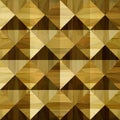 Wooden Pyramids Stacked For Seamless Background