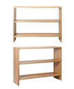 Wooden Rack front and side