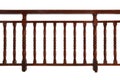 Wooden Railing Royalty Free Stock Photo