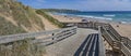 Wooden Ramp leading to Cape Woolami\'s wonderful surf beach on Phillip Island Victoria