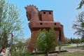 Reconstruction of the Trojan Horse, Turkey,