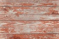 Wooden red brown painted wall. Old shabby rustic planks background. Vintage wood texture. Royalty Free Stock Photo