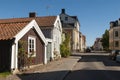 Wooden residential houses Kalmar Sweden